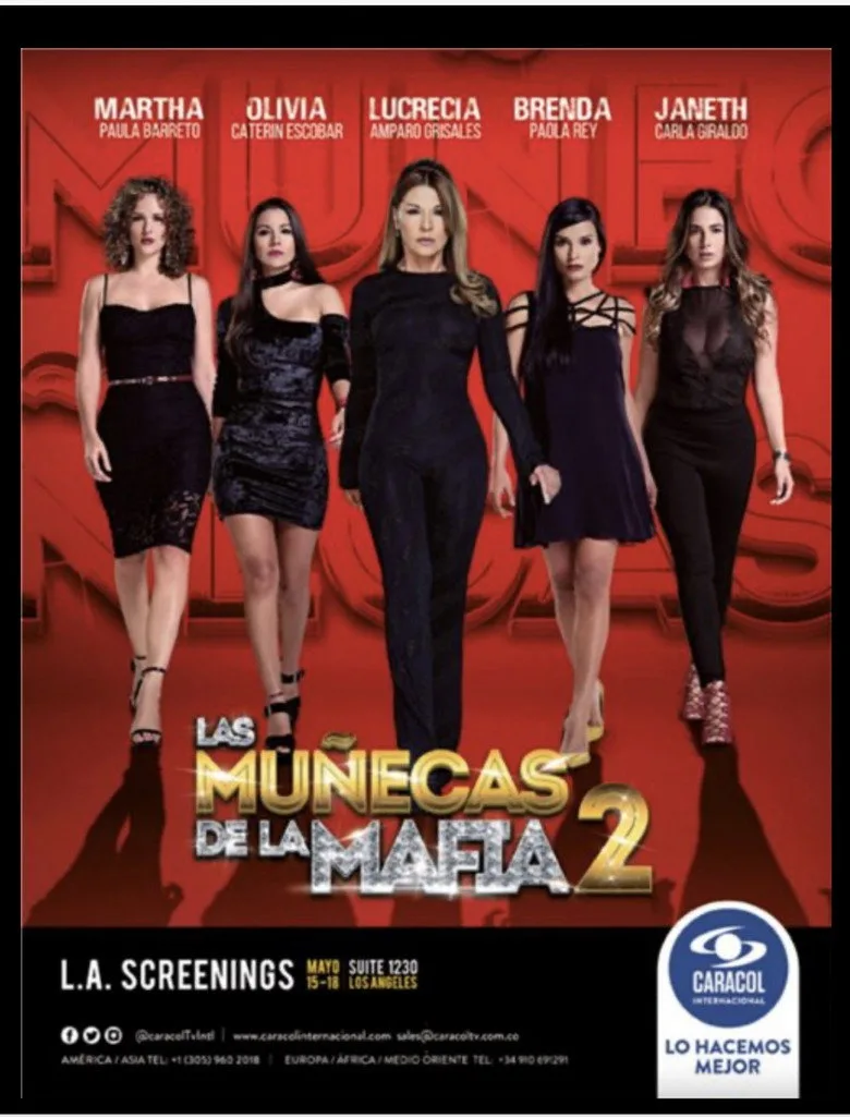 постер Les filles de la mafia
