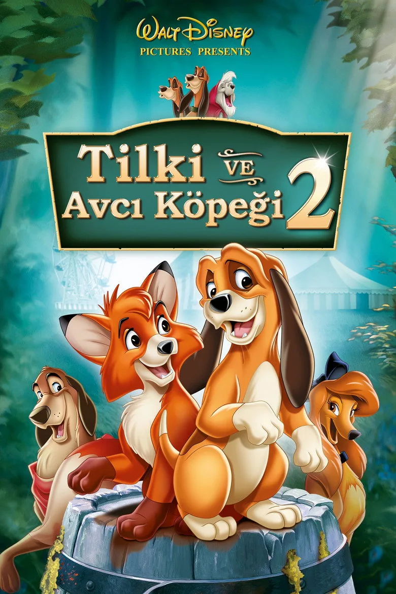 ملصق Tilki ve Avcı Köpeği 2