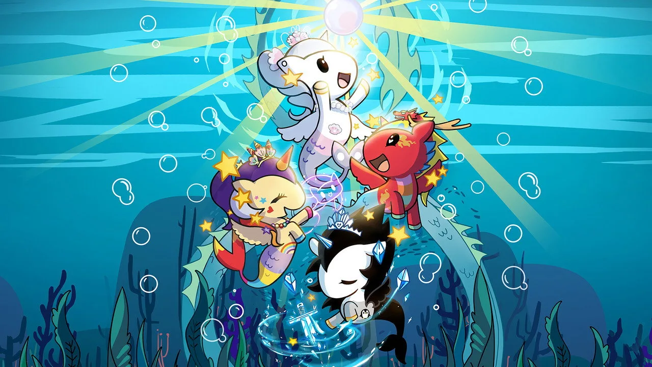 Фоновое изображение для Mermicorno: Starfall