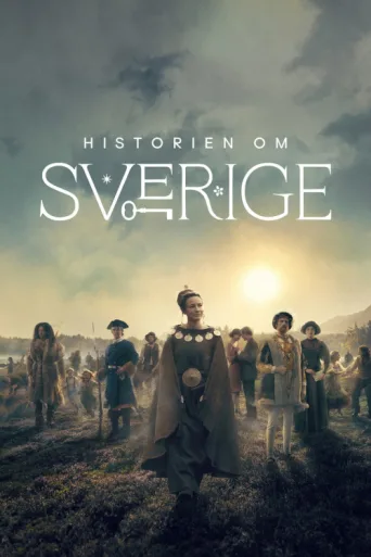 Historien om Sverige afişi