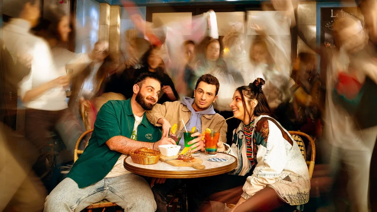 خلفية لـ En Terrasse