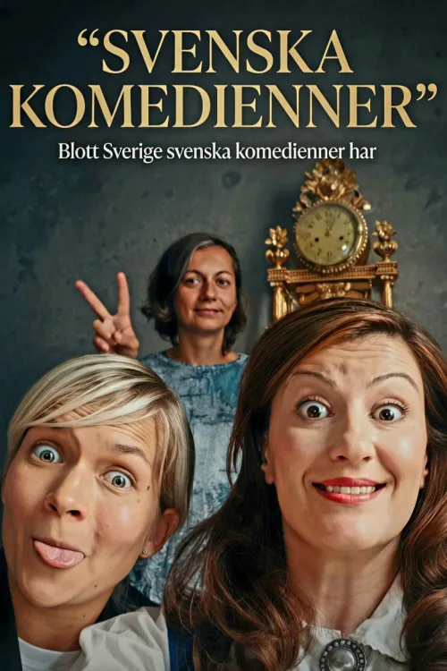 Blott Sverige svenska komedienner har