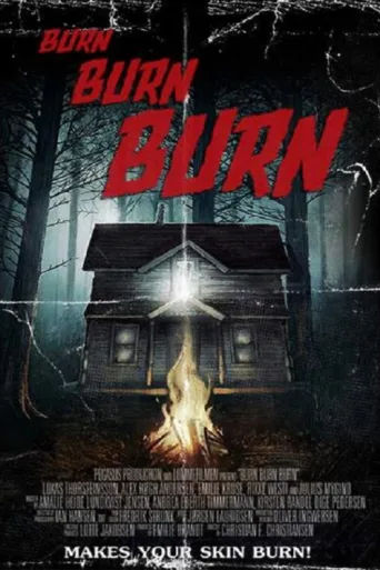 ملصق Burn Burn Burn
