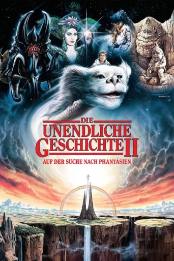 Póster de Die unendliche Geschichte II - Auf der Suche nach Phantásien