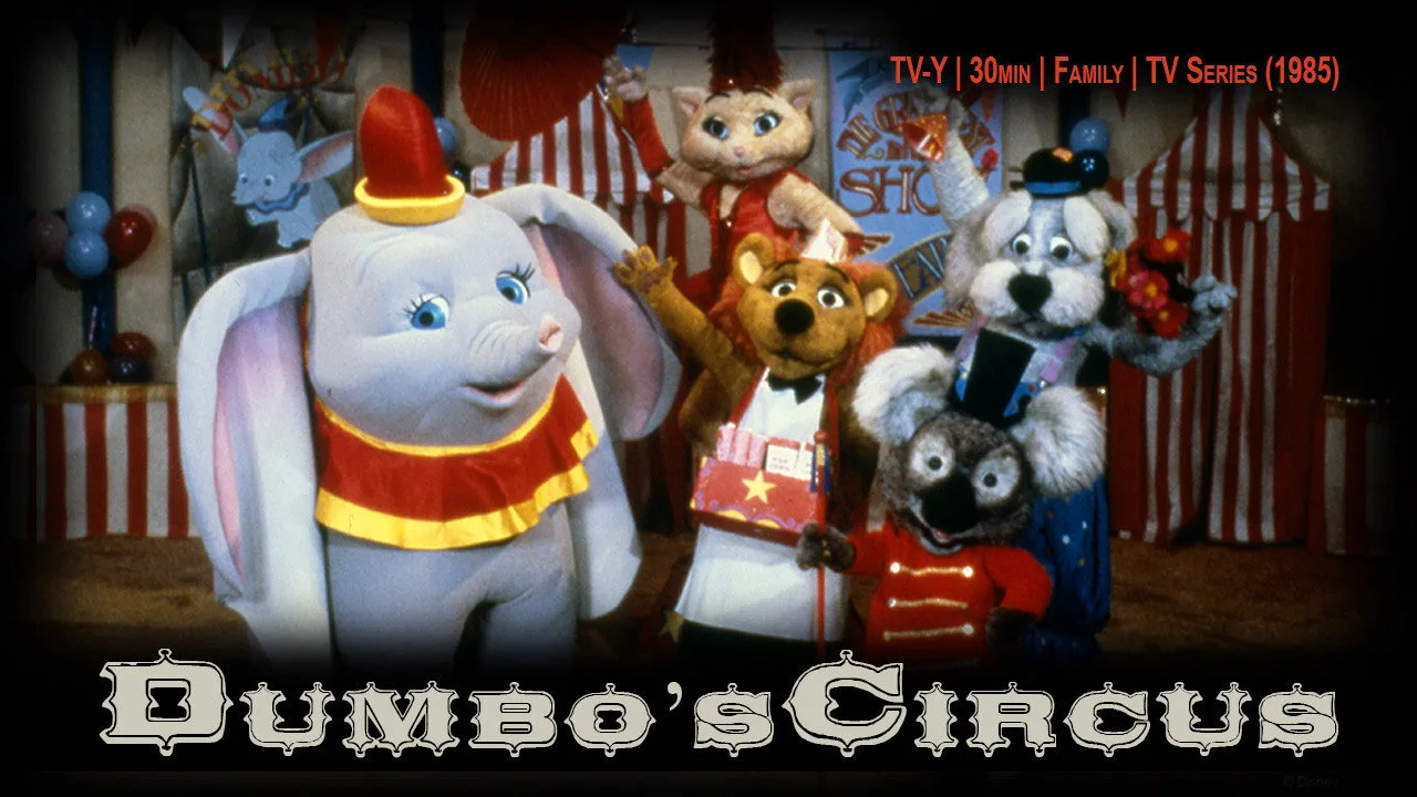 Backdrop for Dumbo's Circus