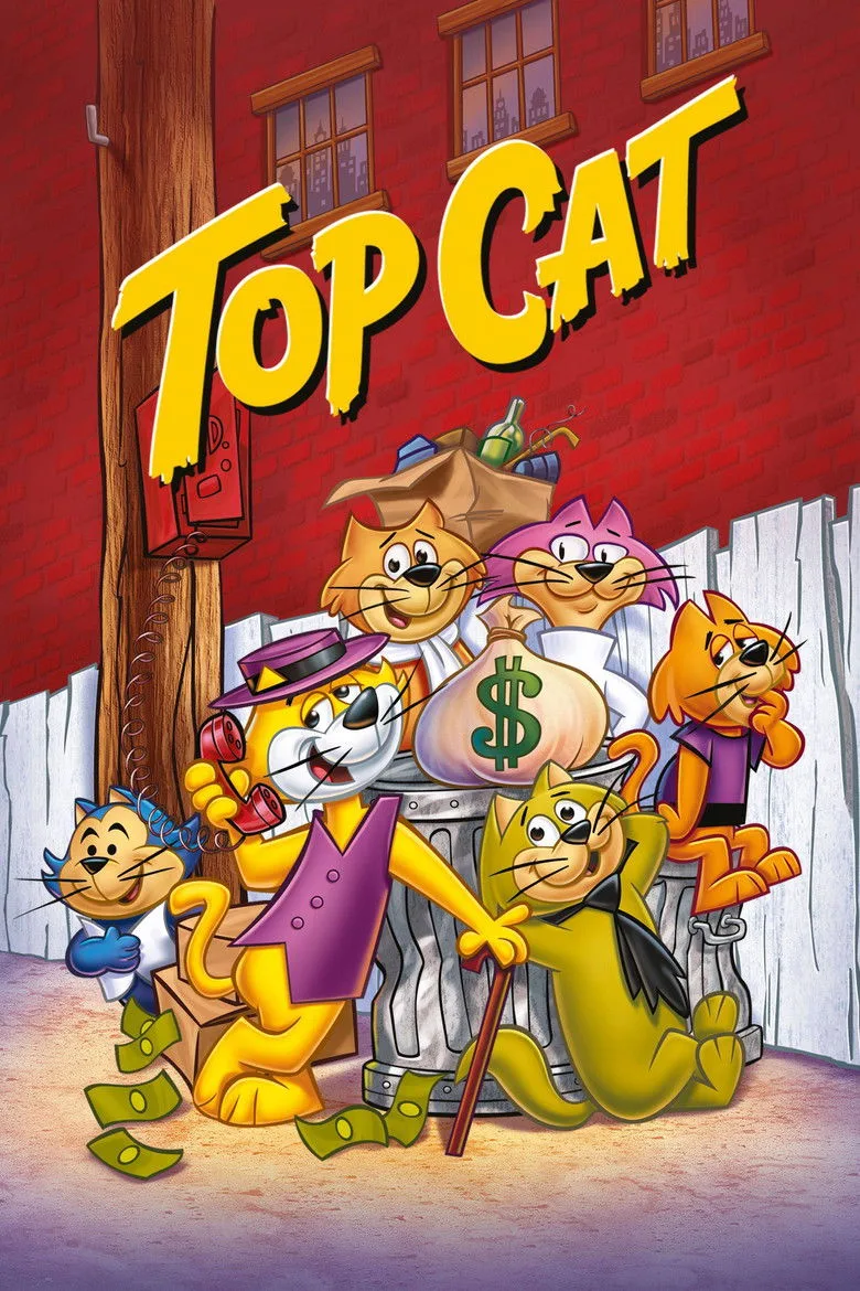 ملصق Top Cat