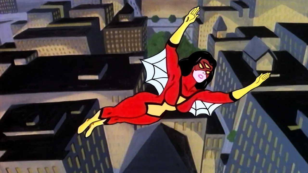Spider-Woman için arka plan görseli