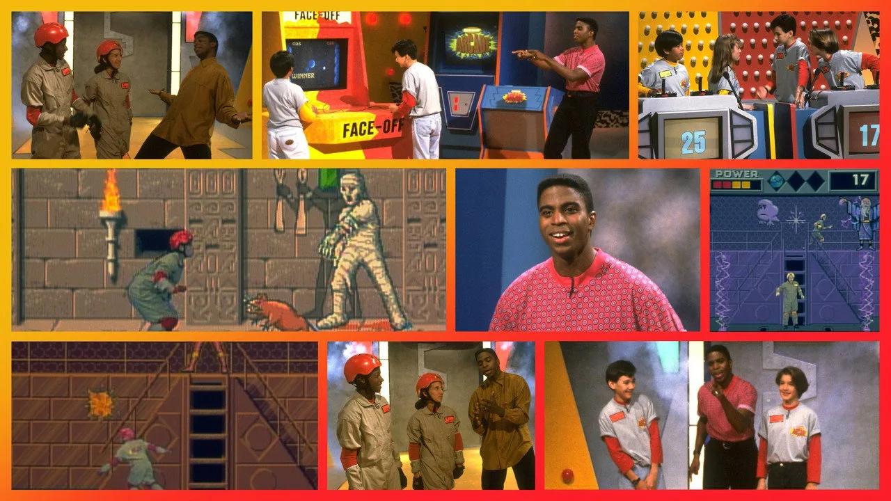 خلفية لـ Nickelodeon Arcade